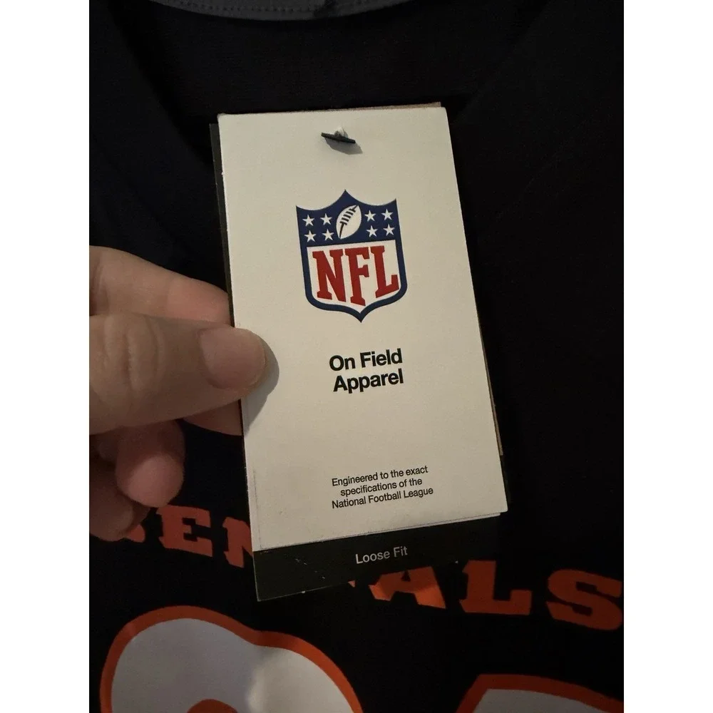 NWT Cincinnati Bengals Trey Hendrickson Authentic Black Nike Jersey Men's Large